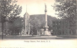 Orange Square in Port Jervis, New York