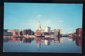 Providence, Rhode Island/RI Postcard,  View Of Providence Skyline & Waterfront