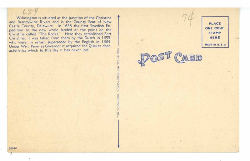 DE - Wilmington. YMCA