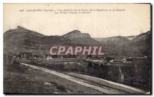 Old Postcard Chambery Savoie General view of the Plaine de la Madeleine and t...