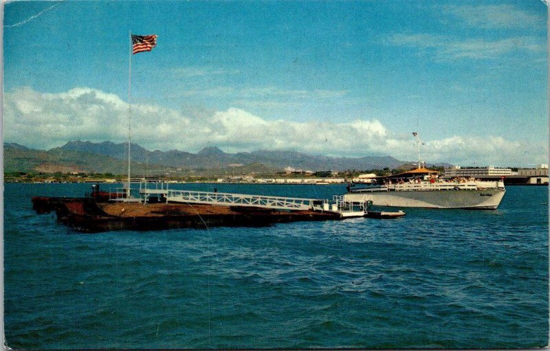 Hawaii Oahu Pearl Harbor U S S Arizona Memorial 1962