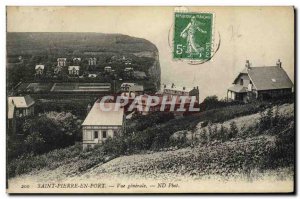 Old Postcard St. Peter Port Vue generale