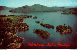 New York Northern Lake George Aerial View