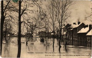 CPA TROYES Inondation Aube (100859)