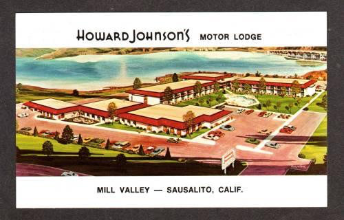 CA Howard Johnson's Lodge Motel SAUSALITO CALIFORNIA PC