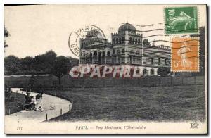 Old Postcard Astronomy Paris Parc Montsouris L & # 39Observatoire