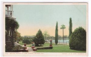 Private Home Lake Lucerne Orlando Florida 1905 postcard