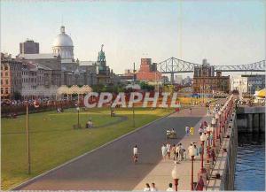 Modern Postcard Montreal Quebec Old Montreal