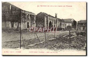 Vosges- The 1914-1918 War in the Vosges Post Card Old