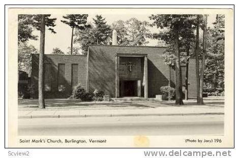 RP St Mark's Church,Burlington,Vermont ,1959