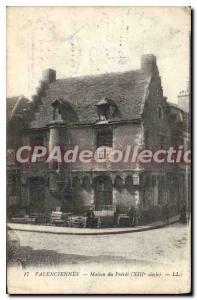 Old Postcard Valenciennes Maison Du Prevot