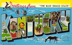 Greetings from the Blue Grass State Greetings from Kentucky  