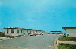 VA, Norfolk, Virginia, Ocean Air Motel, 1950s Cars, Dexter Press No. 62153-B