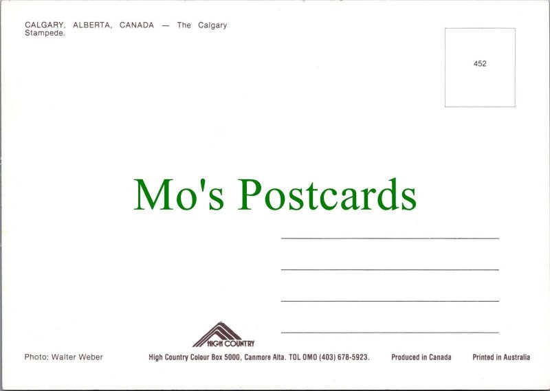 Canada Postcard - The Calgary Stampede, Calgary, Alberta Ref.RR14665