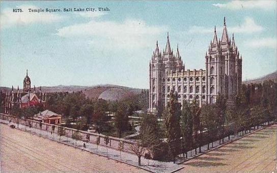 Utah Salt Lake City Temple Square