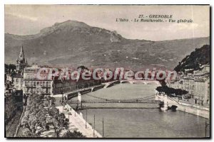 Old Postcard Grenoble Moucherotte Vue Generale