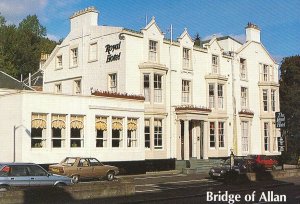 Scotland Postcard - The Royal Hotel in Bridge of Allan  2335