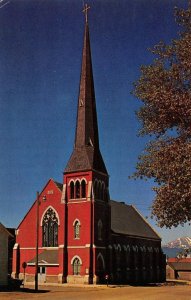 The Annunciation Church, Leadville, Colorado c1950s Chrome Vintage Postcard