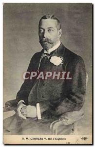 Old Postcard HM King George V d & # 39Angleterre