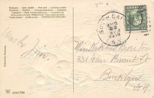 Cats Playing Cat 1910 