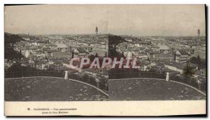 Postcard Old Florence Panoramic Taken From San Miniato