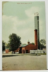 Beverly NJ Water Works New Jersey Postcard I3