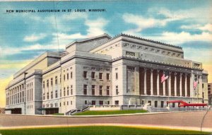 Missouri St Louis New Municipal Auditorium 1958