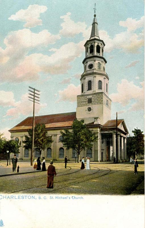 SC - Charleston. St Michael's Church