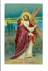 LP61    Religious, Religion, Jesus, Fourth Station