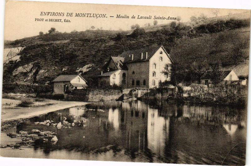 CPA Environs de MONTLUCON - Moulin de Lavault-Sainte-Anne (262416)