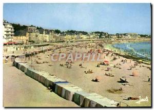 Postcard Modern Color De Bretagne Quiberon Beach