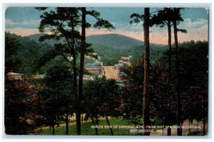 c1910s North End Central Avenue Spring Hot Springs Arkansas AR Unposted Postcard