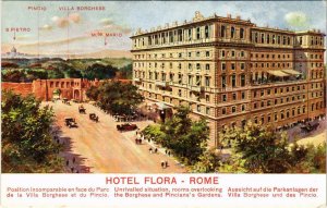 CPA Grande Hotel Flora ROMA ITALY (803130)