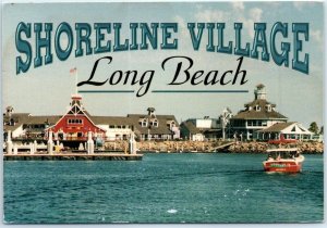 Postcard - Shoreline Village - Long Beach, California