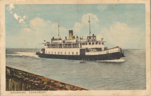 Nautica Breskens Ferry Boat Ship Postcard 07.53