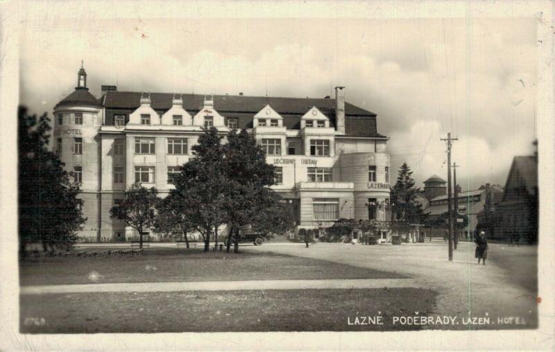 Czech Republic Láznê Podêbrady Lázně Hotel 02.86