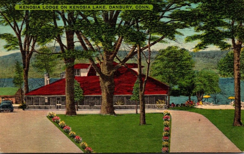 Connecticut Danbury Kenosia Lodge On Kenosia Lake