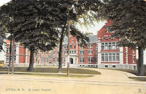 St. Luke's Hospital Utica, NY, USA D.P.O. , Discontinued Post Office 1908 