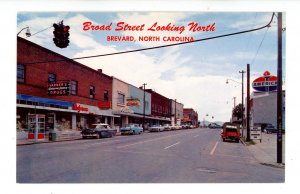 NC - Brevard. Broad Street Looking North