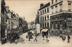 CPA LAON La rue du bourg (157336)