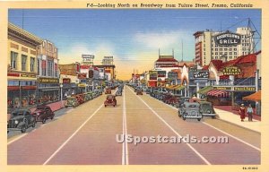 Broadway, Tulare Street - Fresno, CA