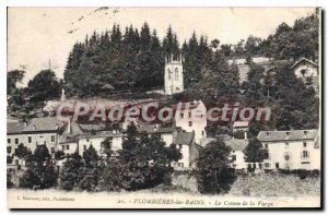 Old Postcard Plumbers les Bains Le Coteau of the Virgin