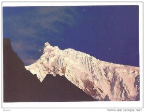 Snow covered Mt. Langtang, Nepal, 50-70s