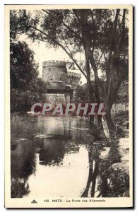 Old Postcard Metz Porte des Allemands