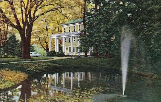 New York P O Castile Glen Iris Inn Home Of William Pryor Letchworth Built In ...