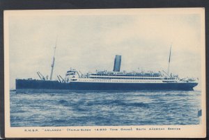 Shipping Postcard- R.M.S.P Arlanza Triple-Screw,South American Service RS19479