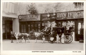 Fielding, Leeds Chaffer's Little People Mini Horses RPPC Vintage Postcard