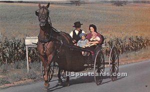 Amish Family - Dutch County, Pennsylvania PA  