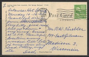 Arkansas, Hot Springs - Aerial View - [AR-055]