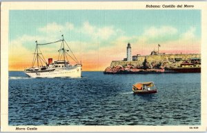 Morro Castle Havana Cuba Postcard